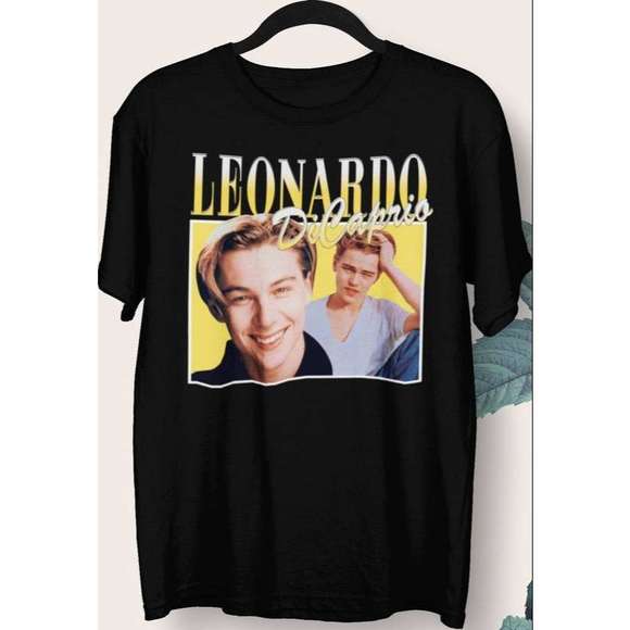 Tops - Leonardo Dicaprio Laughing Unisex T Shirt